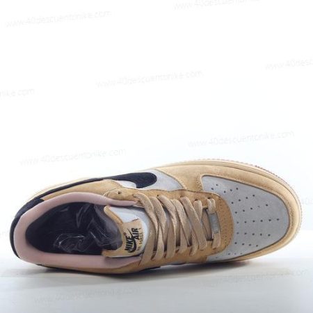 Zapatos Nike Air Force 1 07 LX Low ‘Oro Negro Gris’ Hombre/Femenino DV7186-700