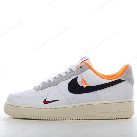 Zapatos Nike Air Force 1 Low 07 ‘Blanco Naranja Negro’ Hombre/Femenino DX3357-100