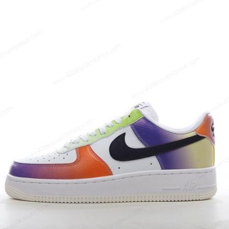 Zapatos Nike Air Force 1 Low 07 ‘Blanco Negro Naranja’ Hombre/Femenino FD0801-100