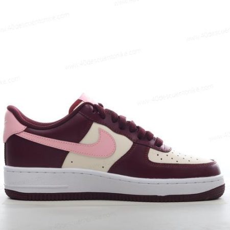 Zapatos Nike Air Force 1 Low 07 ‘Blanco Rojo Rosa’ Hombre/Femenino FD9925-161