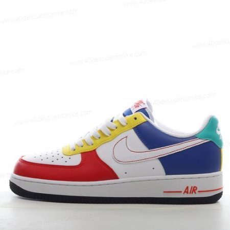 Zapatos Nike Air Force 1 Low 07 LV8 ‘Amarillo Blanco Rojo Azul’ Hombre/Femenino FN6840-657