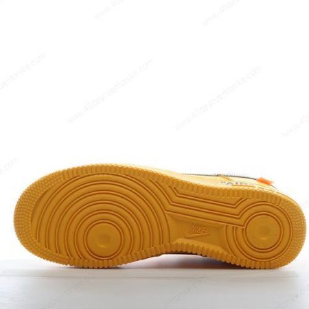 Zapatos Nike Air Force 1 Low 07 Off-White ‘Amarillo Plata’ Hombre/Femenino DD1876-700