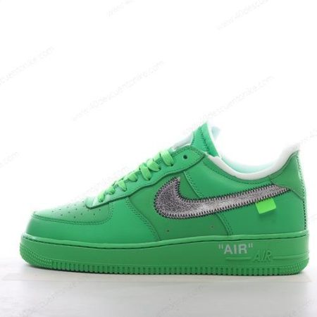 Zapatos Nike Air Force 1 Low 07 Off-White ‘Verde Plata’ Hombre/Femenino DX1419-300