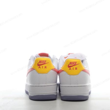 Zapatos Nike Air Force 1 Low ‘Blanco Rosa Amarillo’ Hombre/Femenino DV7762-100
