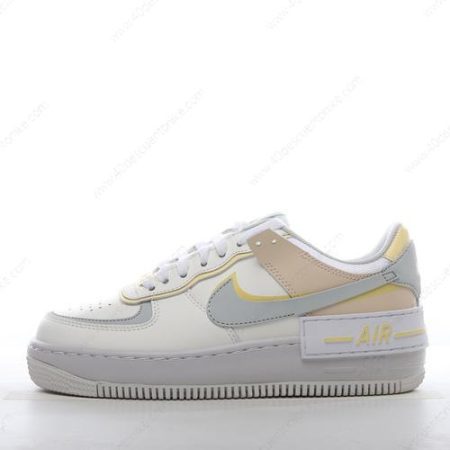 Zapatos Nike Air Force 1 Low Shadow ‘Blanco Rosa Amarillo’ Hombre/Femenino DR7883-101