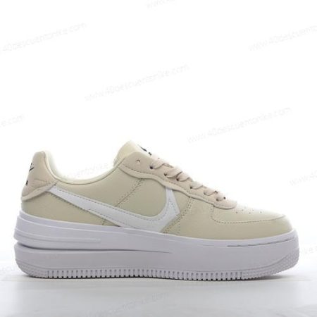 Zapatos Nike Air Force 1 PLT.AF.ORM Low ‘Blanco Caqui’ Hombre/Femenino DJ9946-200