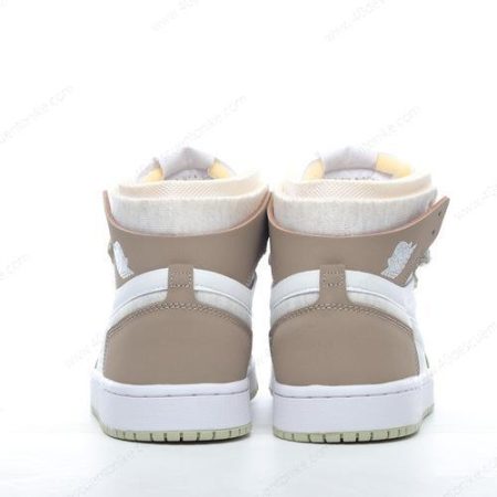 Zapatos Nike Air Jordan 1 High Zoom Air CMFT ‘Blanco Gris Oliva’ Hombre/Femenino CT0979-102