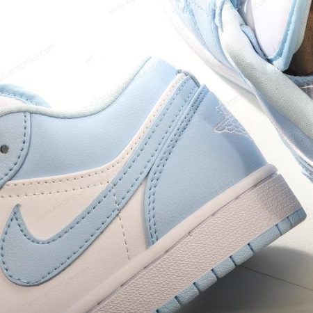 Zapatos Nike Air Jordan 1 Low ‘Blanco Azul’ Hombre/Femenino DC0774-141
