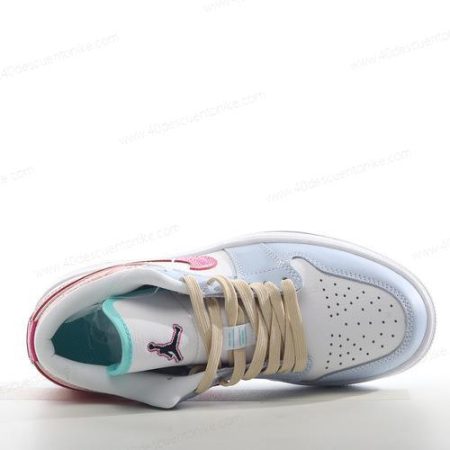 Zapatos Nike Air Jordan 1 Low ‘Blanco Azul’ Hombre/Femenino FV3623-151
