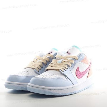Zapatos Nike Air Jordan 1 Low ‘Blanco Azul’ Hombre/Femenino FV3623-151