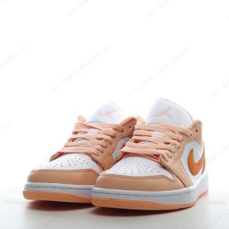 Zapatos Nike Air Jordan 1 Low ‘Blanco Naranja’ Hombre/Femenino DC0774-801