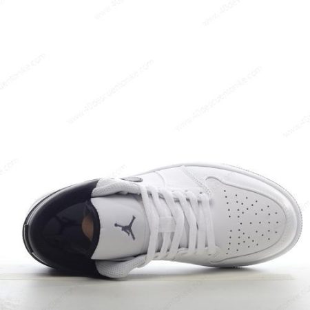 Zapatos Nike Air Jordan 1 Low ‘Blanco Negro’ Hombre/Femenino 553558-132