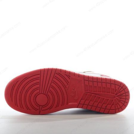 Zapatos Nike Air Jordan 1 Low ‘Blanco Rojo’ Hombre/Femenino FJ3459-160