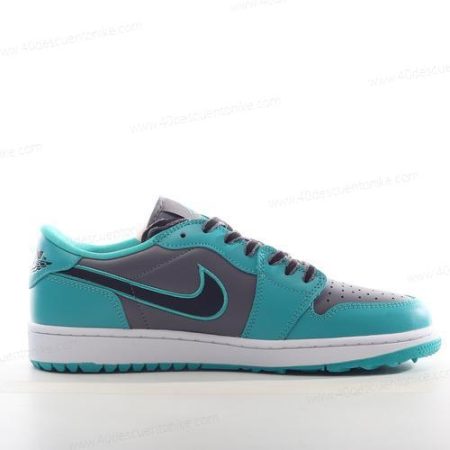 Zapatos Nike Air Jordan 1 Low Golf ‘Gris Azul Negro’ Hombre/Femenino FZ3248-001