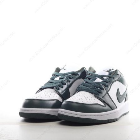 Zapatos Nike Air Jordan 1 Low ‘Gris Oscuro Blanco’ Hombre/Femenino DC0774-102