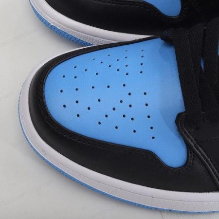 Zapatos Nike Air Jordan 1 Low ‘Negro Azul Blanco’ Hombre/Femenino 553558-041