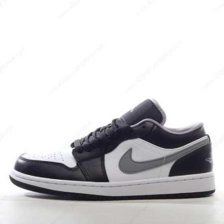Zapatos Nike Air Jordan 1 Low ‘Negro Gris Blanco’ Hombre/Femenino 553558-040