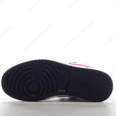 Zapatos Nike Air Jordan 1 Low ‘Negro Rojo Blanco’ Hombre/Femenino 554724-075