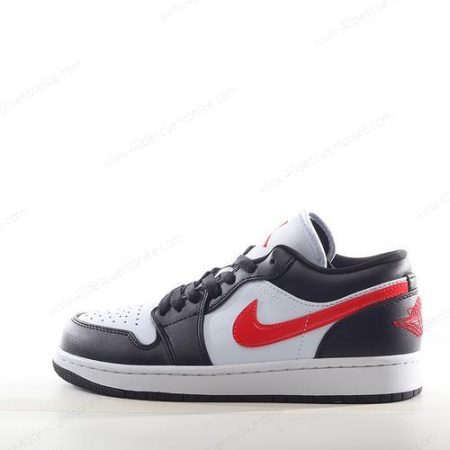 Zapatos Nike Air Jordan 1 Low ‘Negro Rojo Blanco’ Hombre/Femenino DC0774-004