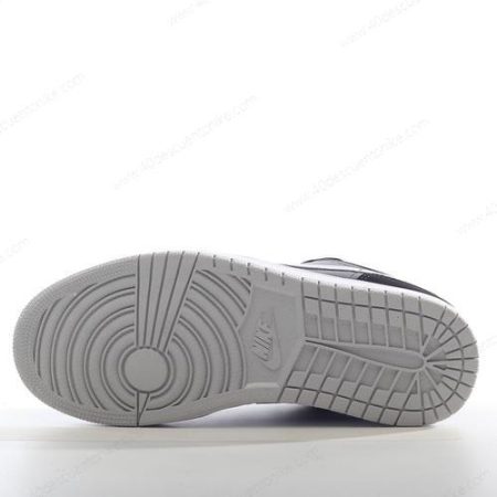 Zapatos Nike Air Jordan 1 Low ‘Negro Rojo Gris Blanco’ Hombre/Femenino 553558-032