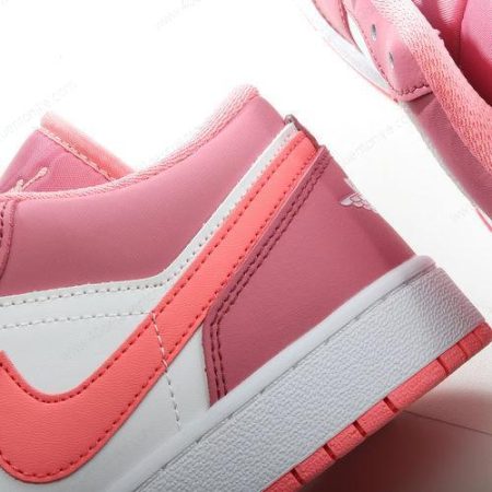 Zapatos Nike Air Jordan 1 Low ‘Rojo Blanco’ Hombre/Femenino 553560-616