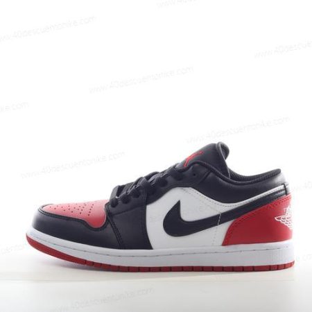 Zapatos Nike Air Jordan 1 Low ‘Rojo Blanco Negro’ Hombre/Femenino 553558-612