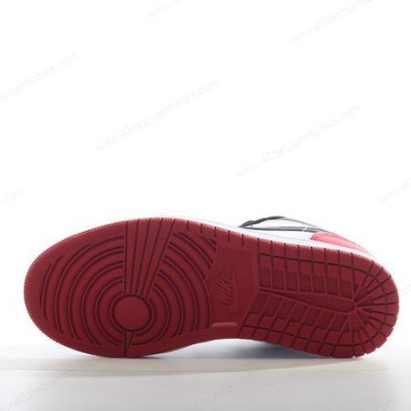 Zapatos Nike Air Jordan 1 Low ‘Rojo Blanco Negro’ Hombre/Femenino 553558-612