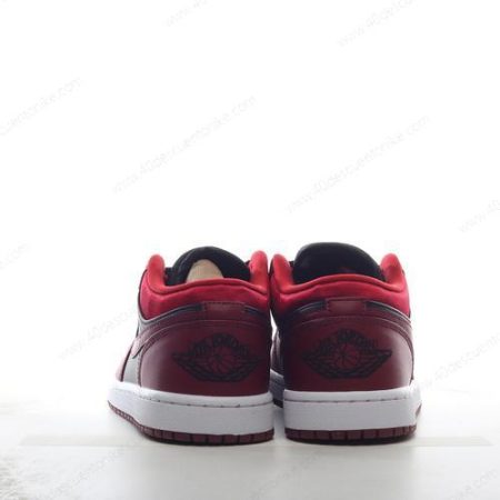 Zapatos Nike Air Jordan 1 Low ‘Rojo Negro Blanco’ Hombre/Femenino 553558-605