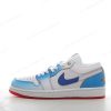 Zapatos Nike Air Jordan 1 Low SE ‘Blanco Azul’ Hombre/Femenino FN8895-141