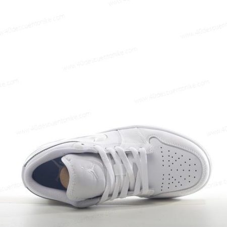 Zapatos Nike Air Jordan 1 Low SE ‘Blanco Blanco Azul’ Hombre/Femenino FQ9112-100