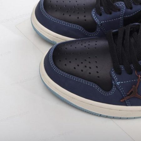 Zapatos Nike Air Jordan 1 Low SE ‘Negro Azul Oscuro’ Hombre/Femenino FJ5478-010