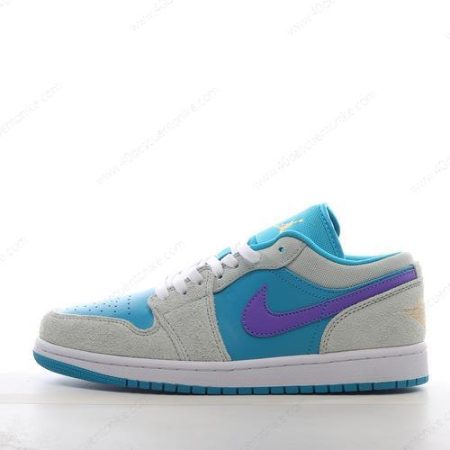 Zapatos Nike Air Jordan 1 Low SE ‘Oliva Azul Púrpura’ Hombre/Femenino DX4334-300