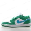 Zapatos Nike Air Jordan 1 Low ‘Verde Blanco’ Hombre/Femenino DC0774-304