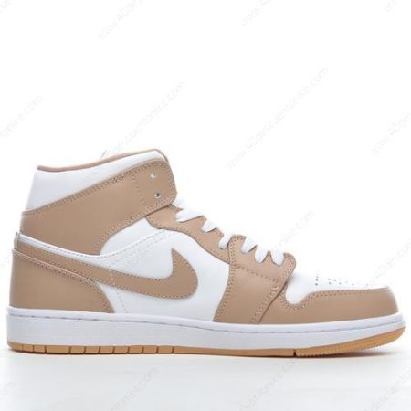 Zapatos Nike Air Jordan 1 Mid ‘Amarillo Blanco’ Hombre/Femenino 554724-271