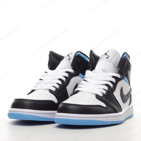 Zapatos Nike Air Jordan 1 Mid ‘Azul Negro’ Hombre/Femenino BQ6472-102