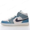 Zapatos Nike Air Jordan 1 Mid ‘Azul Rojo’ Hombre/Femenino DM9601-200