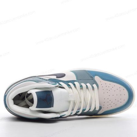 Zapatos Nike Air Jordan 1 Mid ‘Azul Rojo’ Hombre/Femenino DM9601-200