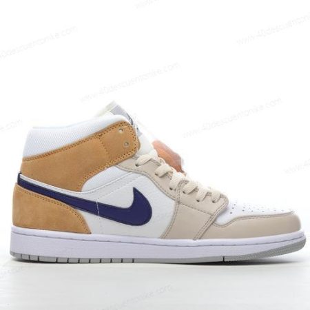 Zapatos Nike Air Jordan 1 Mid ‘Blanco Caqui’ Hombre/Femenino DO6726-100