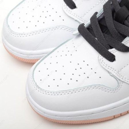 Zapatos Nike Air Jordan 1 Mid ‘Blanco Naranja’ Hombre/Femenino 554725-180