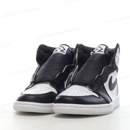 Zapatos Nike Air Jordan 1 Mid ‘Blanco Negro’ Hombre/Femenino DH6933-100