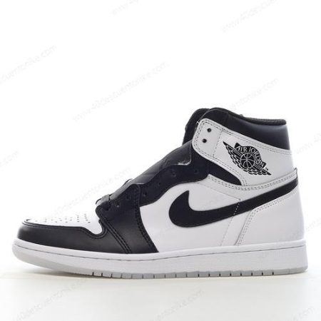 Zapatos Nike Air Jordan 1 Mid ‘Blanco Negro’ Hombre/Femenino DH6933-100