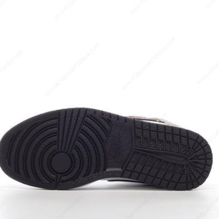 Zapatos Nike Air Jordan 1 Mid ‘Blanco Negro’ Hombre/Femenino DM7802-100