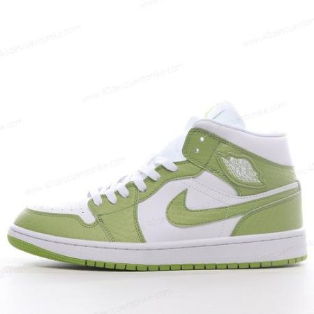 Zapatos Nike Air Jordan 1 Mid ‘Blanco Verde’ Hombre/Femenino DV2959-113