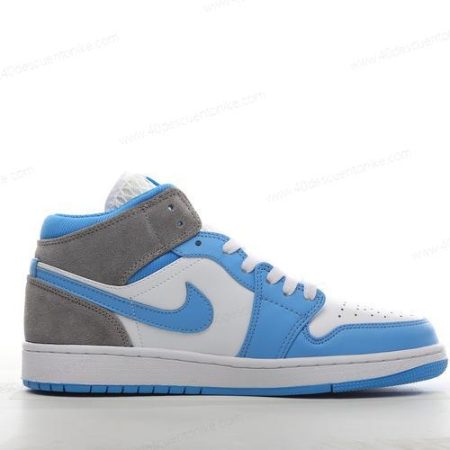 Zapatos Nike Air Jordan 1 Mid ‘Gris Azulado’ Hombre/Femenino DX9276-100