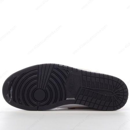 Zapatos Nike Air Jordan 1 Mid ‘Oro Negro Blanco’ Hombre/Femenino 554724-170