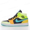 Zapatos Nike Air Jordan 1 Mid SE ‘Verde Negro’ Hombre/Femenino BQ6931-037