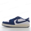 Zapatos Nike Air Jordan 1 Retro AJKO Low ‘Blanco Azul Oscuro’ Hombre/Femenino DX4981-103