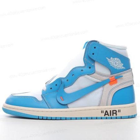 Zapatos Nike Air Jordan 1 Retro High ‘Azul Blanco’ Hombre/Femenino AQ0818-148