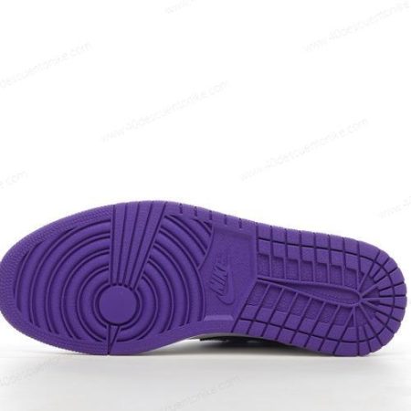 Zapatos Nike Air Jordan 1 Retro High ‘Blanco Púrpura’ Hombre/Femenino CD0461-151