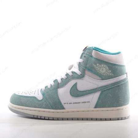 Zapatos Nike Air Jordan 1 Retro High ‘Blanco Verde’ Hombre/Femenino 555088-311
